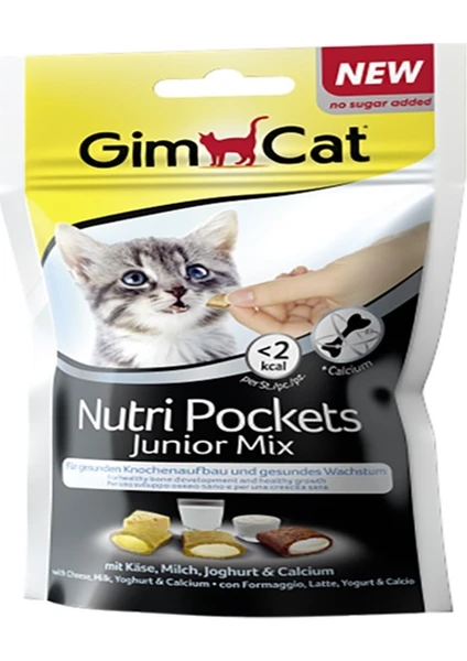 Nutripockets Kedi Ödülü Junior Mix 60 gr