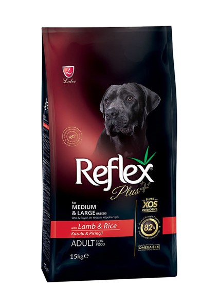 Kuzulu Orta ve Büyük Irk Yetişkin Köpek Maması 15 kg