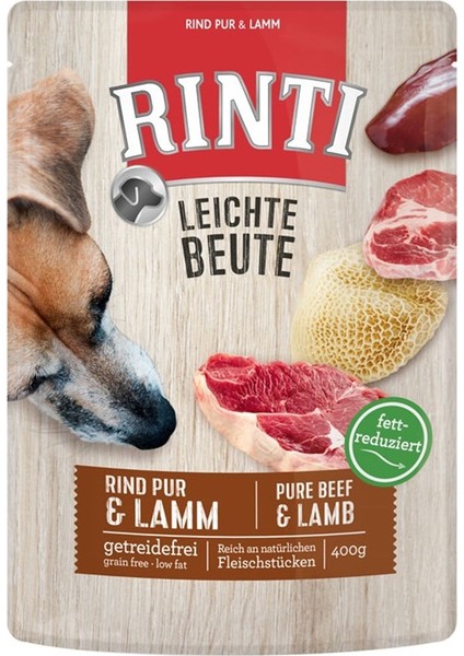 Lb Kuzu Etli Tahılsız Köpek Konservesi 400 gr