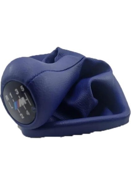 Bmw E39 Vites Körüğü + Vites Topuzu Mavi Takım