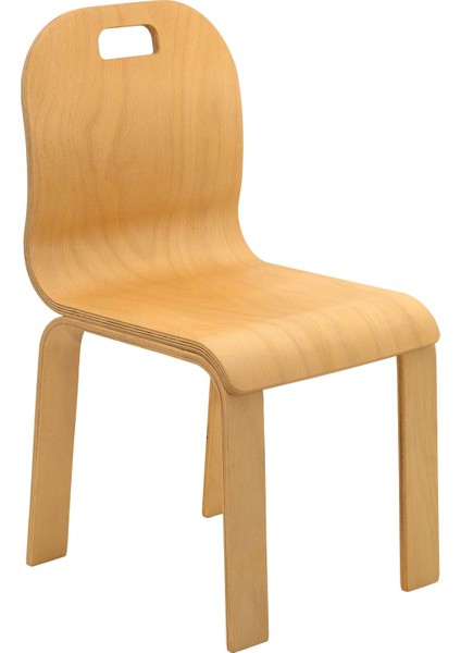 Elipse Naturel Ahşap Çocuk Sandalyesi 2 - 7 Yaş