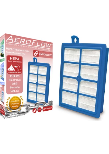Srr Electrolux Uyumlu Güçlendirilmiş Hepa 13 Filtre