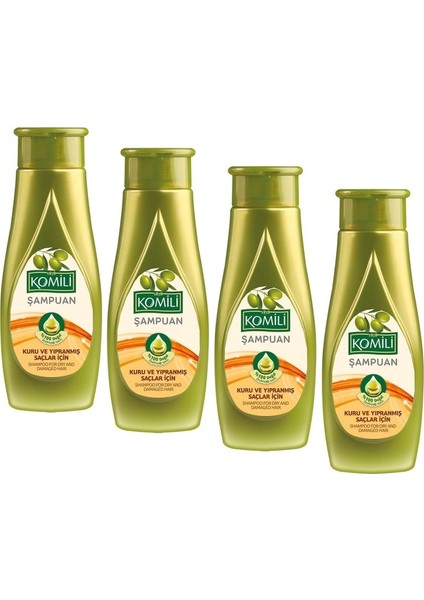 Şampuan Kuru ve Yıpranmış Saçlar 500 ml x 4 Adet
