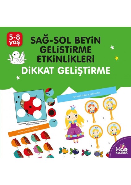 Dikkat Geliştirme - Sağ-Sol Beyin Geliştirme Etkinlikleri
