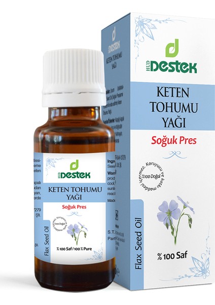 Keten Tohumu Yağı ( Soğuk Press ) 50 ml