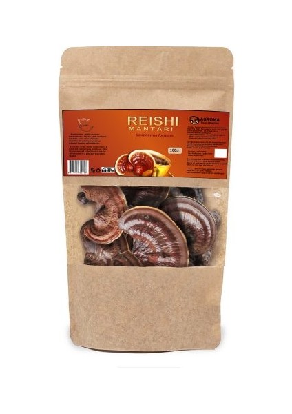 Reishi  ( Ganoderma Lucidum ) Mantarı Kuru - Natural 100GR