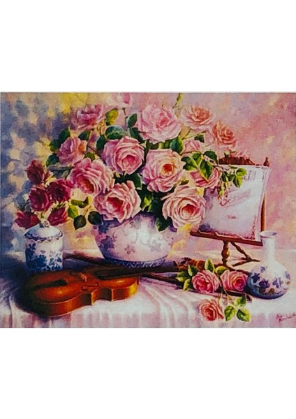 5D Elmas Boncuk Taş İşleme Mozaik Goblen Kit Tablo 50 x 40 cm GC74258