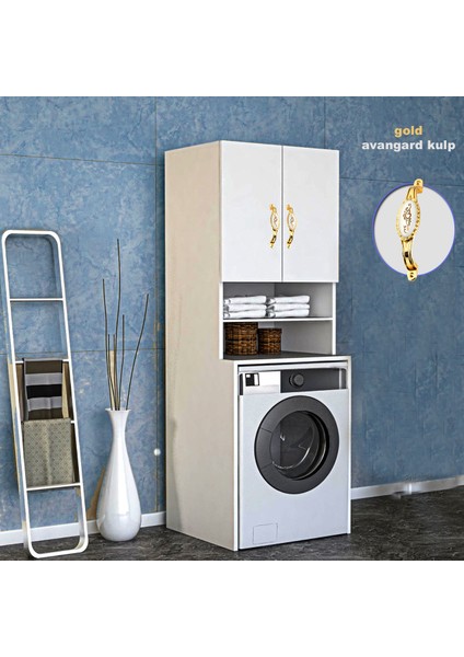 Çamaşır Makinası ve Banyo Dolabı