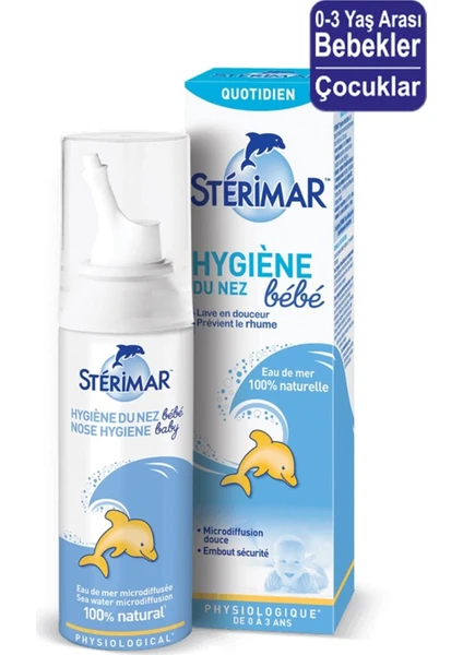 Baby Burun Spreyi Deniz Suyu 50 ml