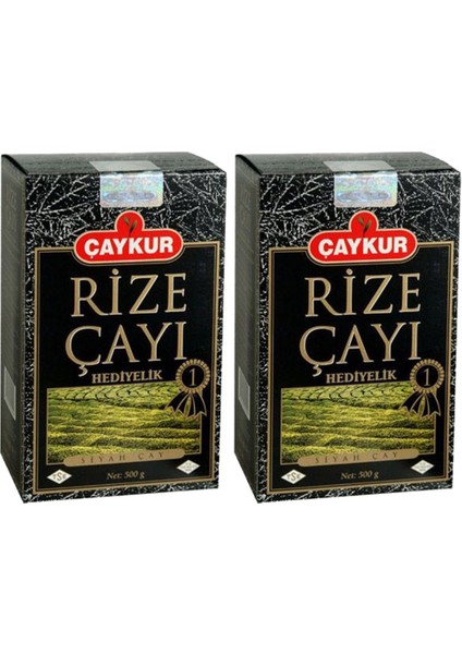 Rize + Siyah Dökme Çay 500 gr 2'li