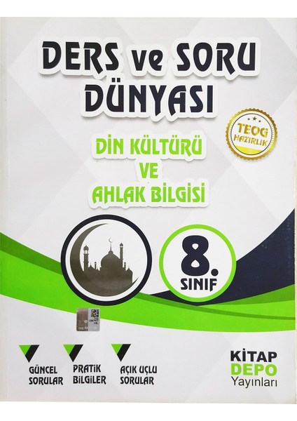 Ders ve Soru Dünyası 8. Sınıf Din Kültürü ve Ahlak Bilgisi