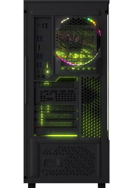 Excalibur E60L.107F-8650X-0HC Intel Core i7 10700F 8GB 1TB + 480GB SSD RX570 Freedos Masaüstü Bilgisayar
