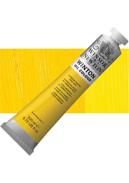 Winton Yağlı Boya 200 ml Cadmium Yellow Pale Hue 119 (8)