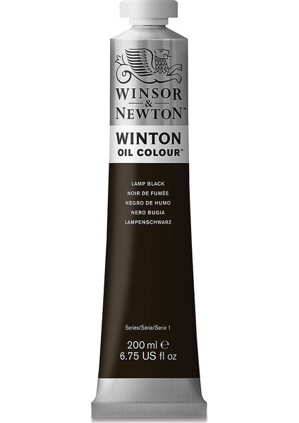 Winton Yağlı Boya 200 ml Lamp Black 337 (25)