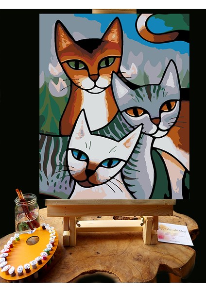 N1131 Numaralı Boyama Seti 40 x 50 cm
