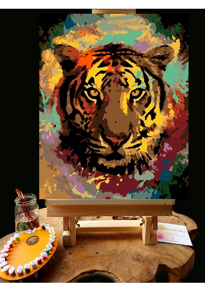 N1018 Numaralı Boyama Seti 40 x 50 cm