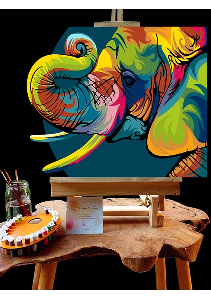 N1013 Numaralı Boyama Seti 40 x 50 cm