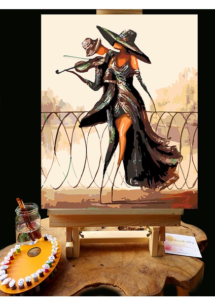 N1114 Numaralı Boyama Seti 40 x 50 cm