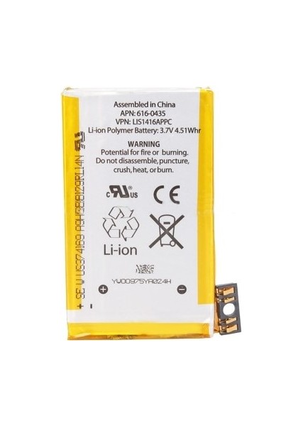 Apple iPhone 3g 3gs Uyumlu Batarya Pil (APN616-0435)