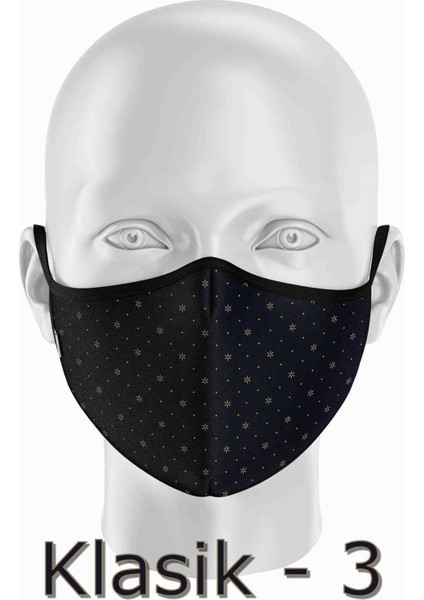 Gümüş Iyonlu Yıkanabilir Maske - Klasik - 3