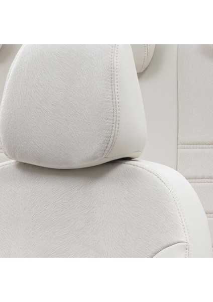 Opel Combo D 2012-2018 5 Kişi Özel Üretim Koltuk Kılıfı London Design Fildişi