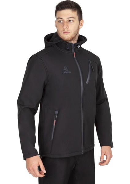 Outdoor Softshell Kapşonlu Mont