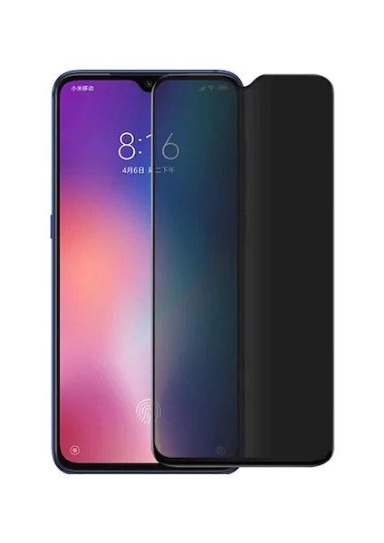 Oppo A9 2020 Tam Kaplayan 5D Hayalet Prıvacy Cam