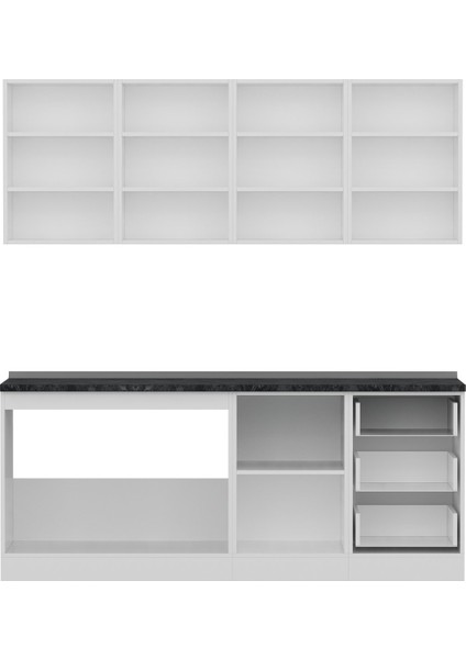 200 Cm Mutfak Dolabı Beyaz 200-B2 fiyatları