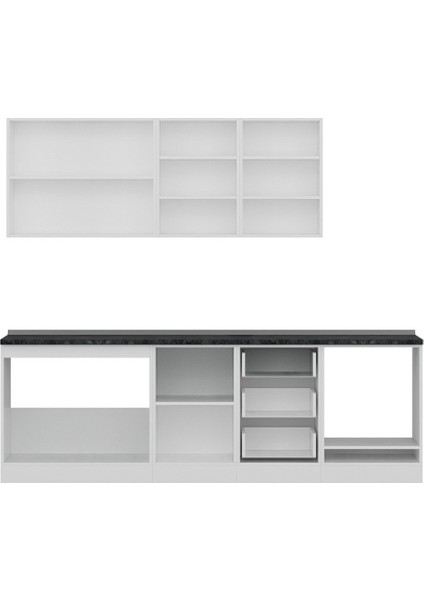 250 Cm Mutfak Dolabı Beyaz 250-B3 fiyatları