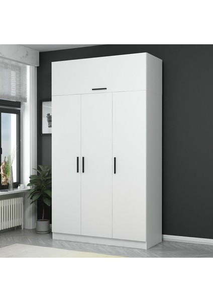 Kale 3 Kapaklı Zincir Dolap-Yüklük - Beyaz fiyatları