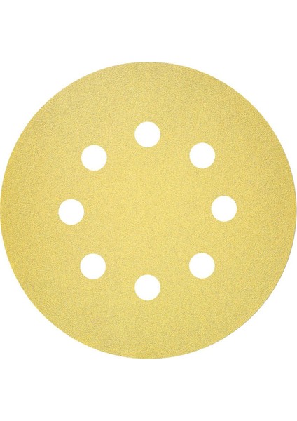 C450 125MM 180KUM 8 Delikli Zımpara 50LI - 2608621745