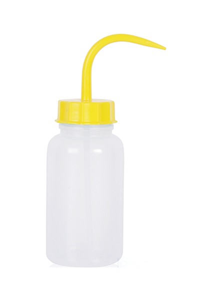 Geniş Boyunlu Piset Sarı Kapaklı 500 ml