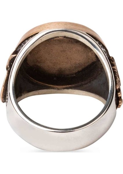 Osmanlı Armalı ve Ay Yıldızlı Mührü Süleyman Yüzük fırsatları