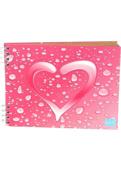 Kalp Temalı Kendin Yap Albüm Defter
