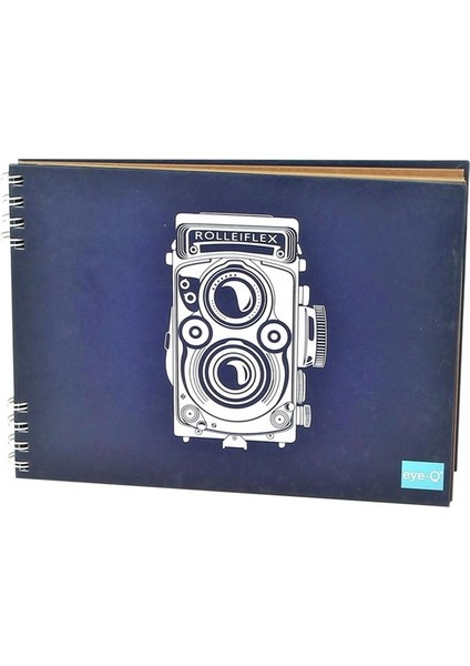 Fotoğraf Makinesi Temalı Kendin Yap Albüm Defter