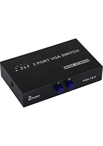 HD4326 (2 Giriş 1 Çıkış) VGA Switch
