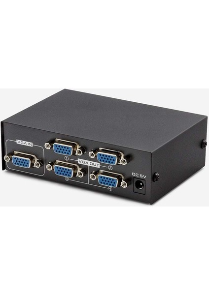 HD217 4 Giriş 1 Çıkış - 4 Port VGA Splitter