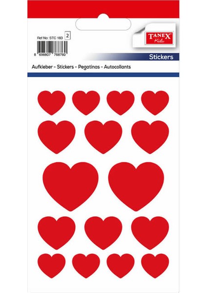 Stc-183 Kalp Etiketi 2'li