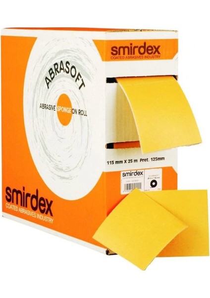 2 Metre Abrasoft Sünger Rulo Zımpara 180 Kum fiyatları