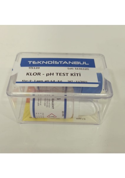 Tekno Istanbul Klor - Ph Test Kiti