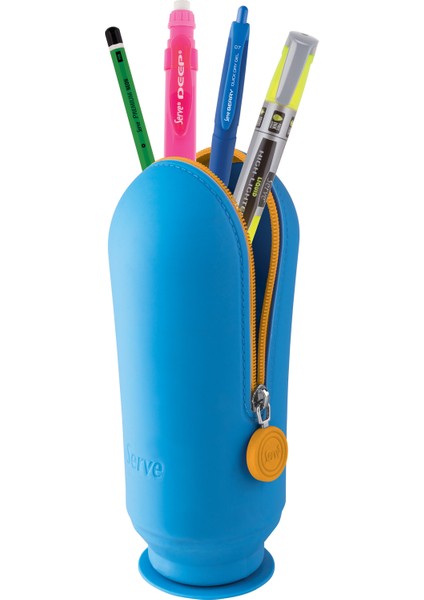 Hoop Vakumlu Kalem Kutu - Mavi modelleri