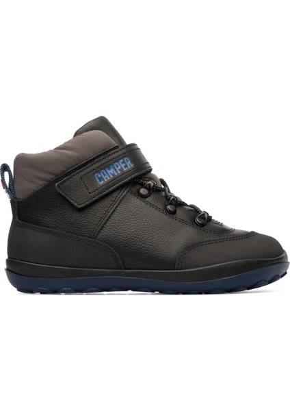Füme Kız Çocuk Bot K900249-001 31-35 Negro/pista Negro-Planet Siyah