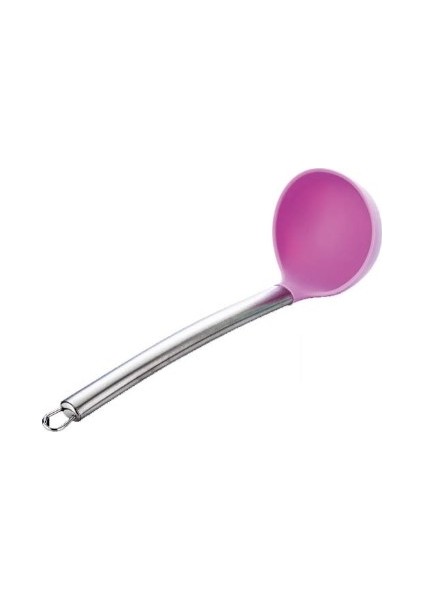 Metal Saplı Silikon Kepçe