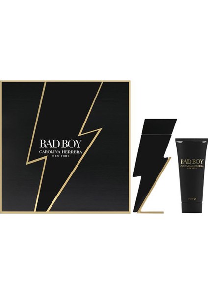 Carolina Herrera Bad Boy Edt 100 ml + Shower Gel 100 ml