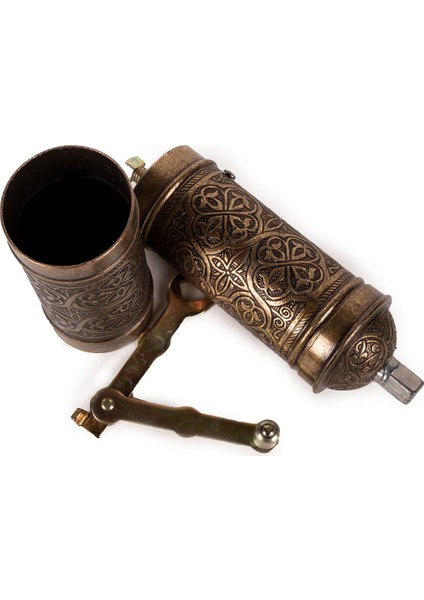 Sarı Eskitme Döküm Kahve Değirmeni fırsatları