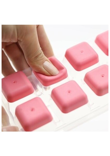 Gondol Bas Parmak Silikon Buz Kalıbı 1 Adet 12 Bölmeli Buzluk