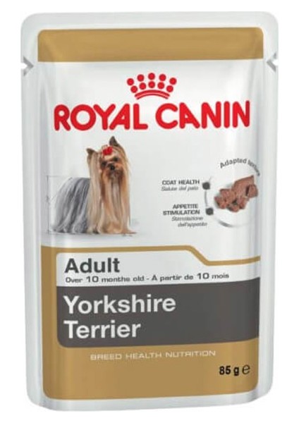Yorkshire Terrier Yetişkin Köpek Konservesi 12 x 85 gr
