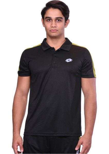 Zkan Polo Erkek Siyah Polo Yaka Tişört (R8712)
