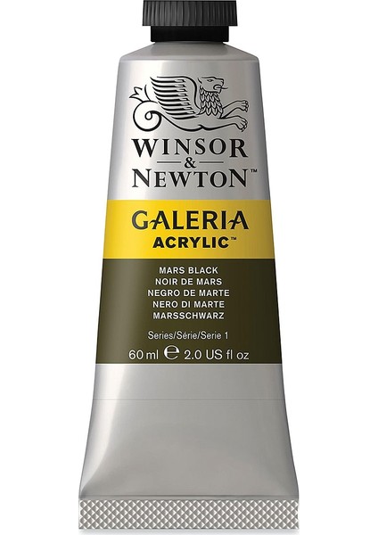 Galeria Akrilik Boya 60 ml Mars Black 386