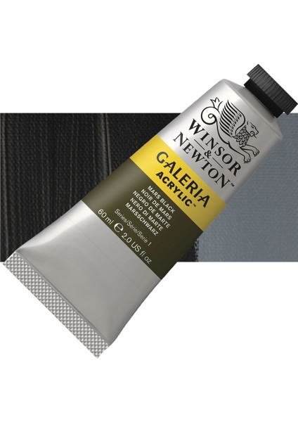 Galeria Akrilik Boya 60 ml Mars Black 386